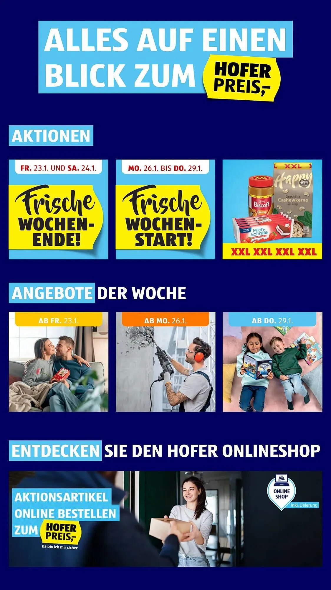 Hofer Flugblatt von 23. Jänner bis 30. Jänner 2026 - Flugblätt seite 2