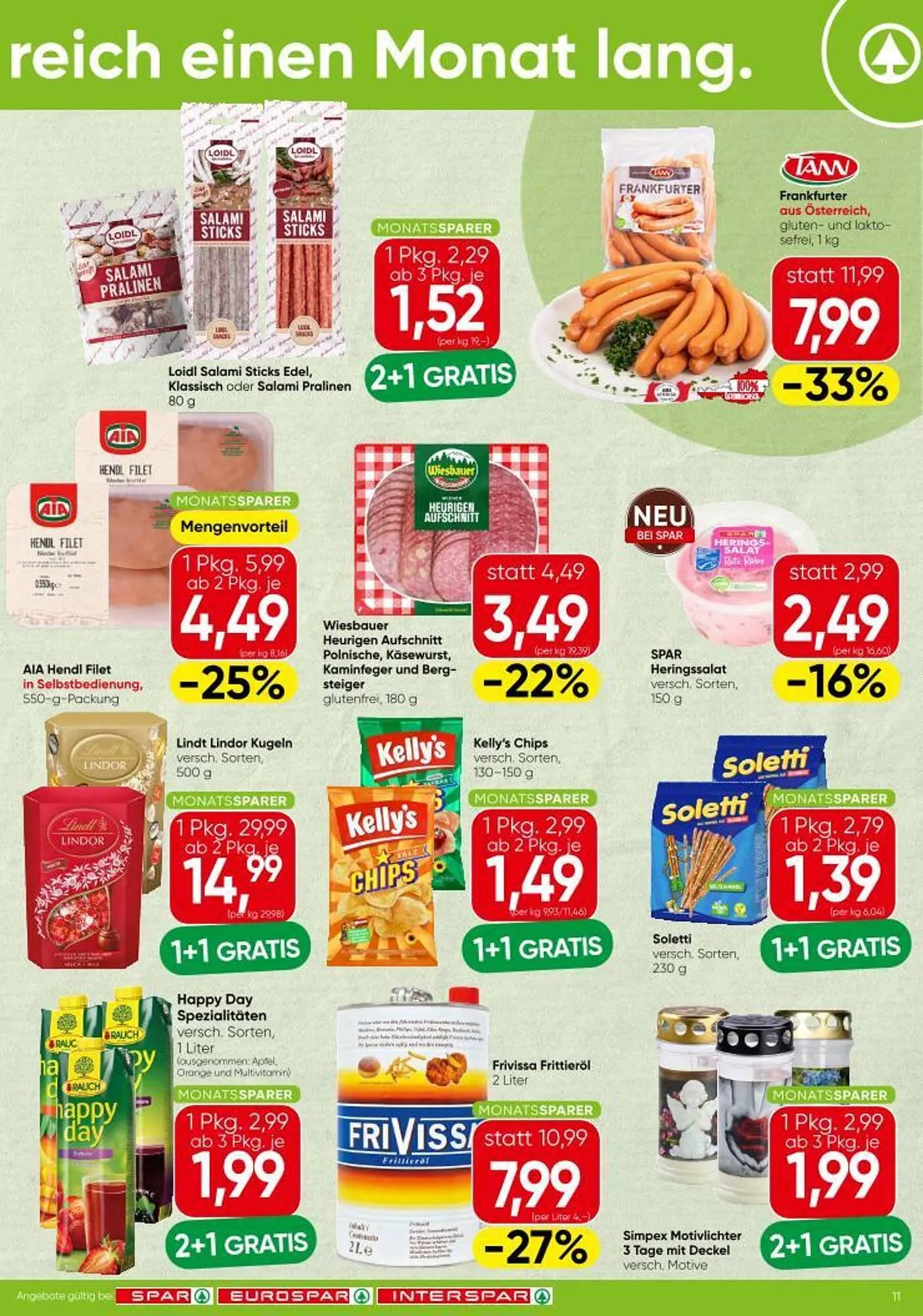 Interspar Flugblatt von 11. Dezember bis 17. Dezember 2025 - Flugblätt seite  11