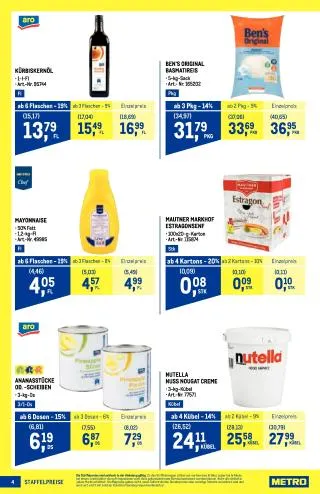 METRO Flugblatt Food - Profi von 9. Juli bis 22. Juli 2026 - Flugblätt seite  4