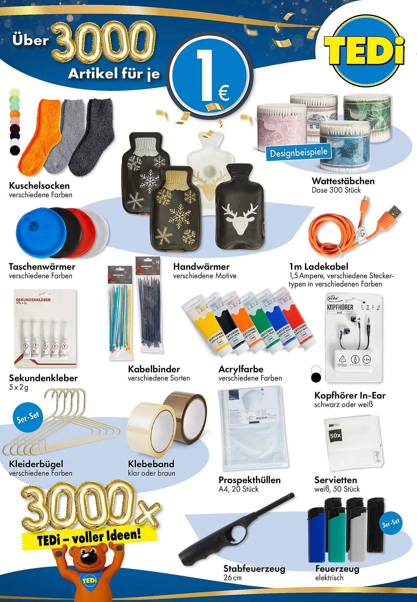 TEDi Flugblatt von 28. September bis 7. Oktober 2023 - Flugblätt seite 3