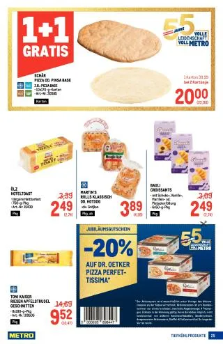 METRO Flugblatt Food - Profi von 9. Juli bis 22. Juli 2026 - Flugblätt seite 25