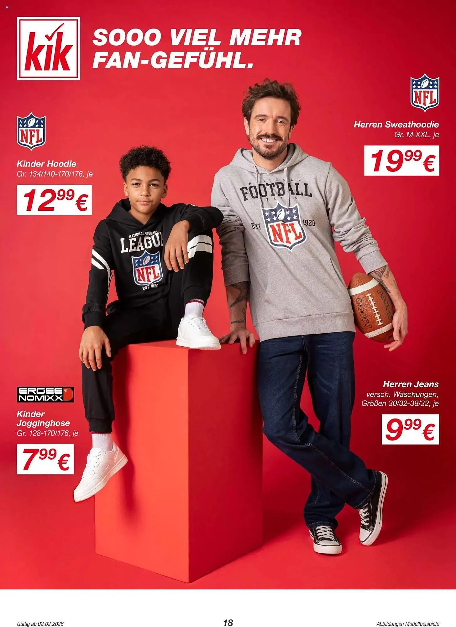 KiK Prospekt von 2. Februar bis 22. Februar 2026 - Flugblätt seite  18