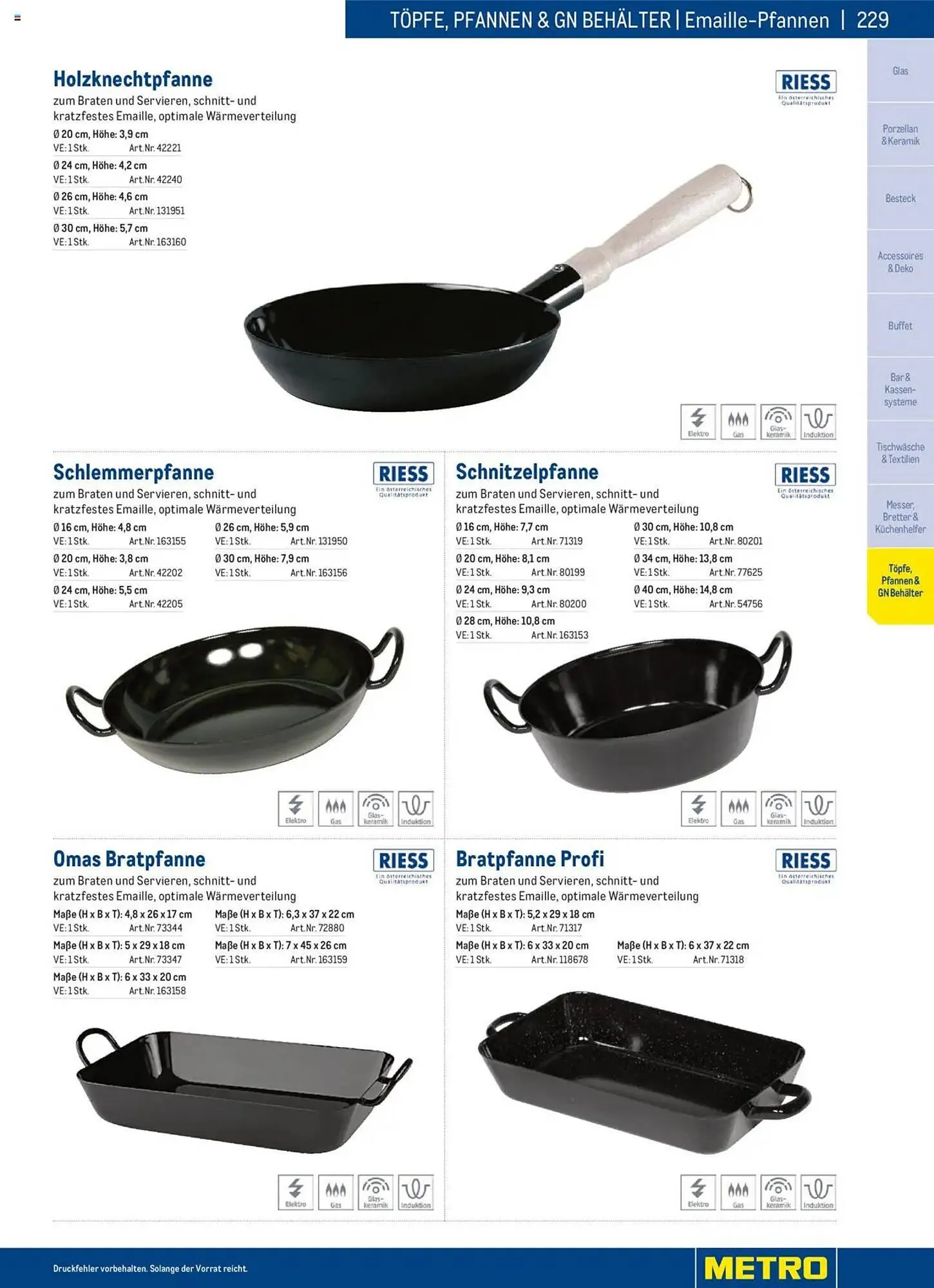 Metro Flugblatt von 2. Dezember bis 31. Dezember 2025 - Flugblätt seite 229