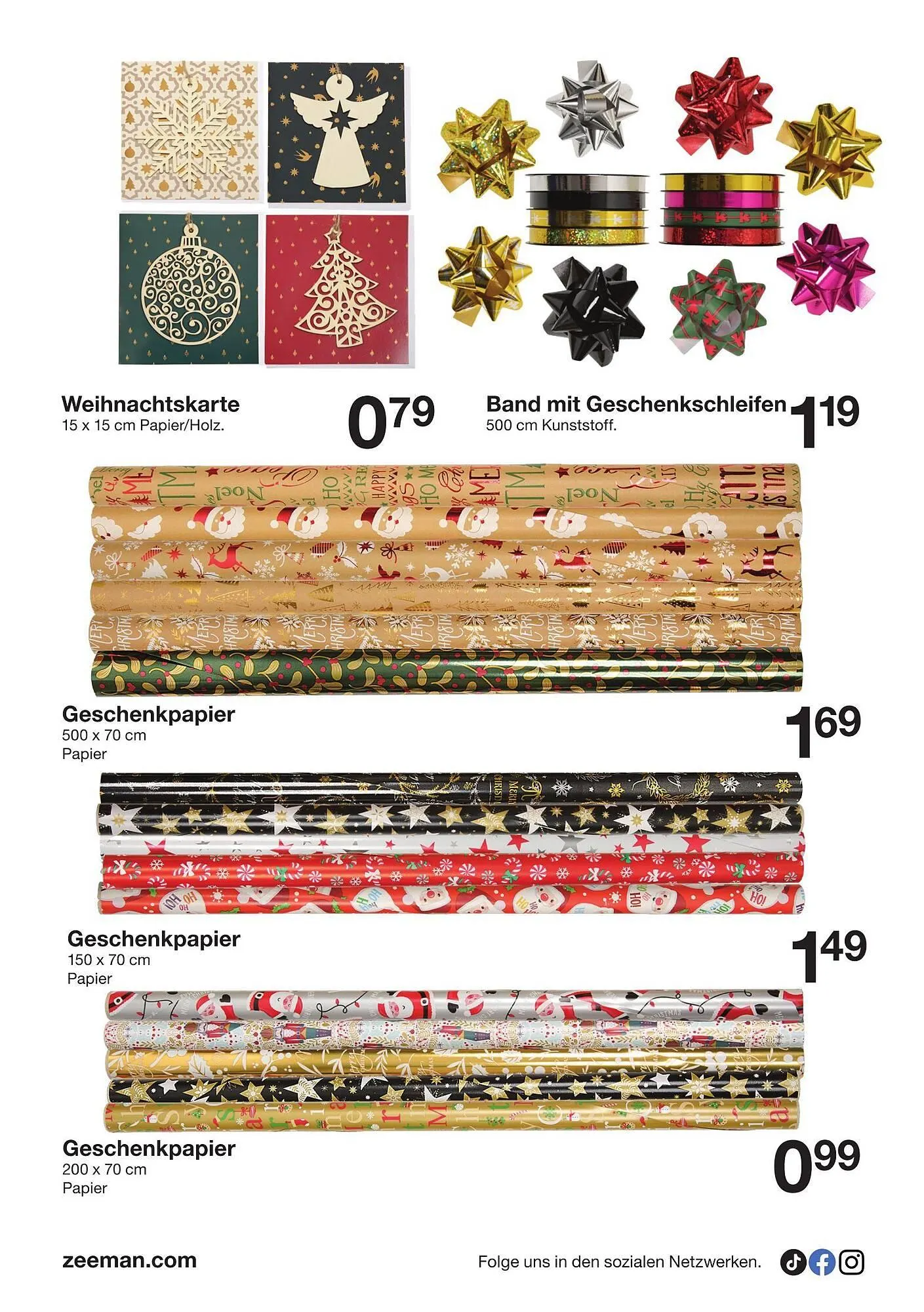 Zeeman Prospekt von 8. November bis 21. November 2025 - Flugblätt seite  30
