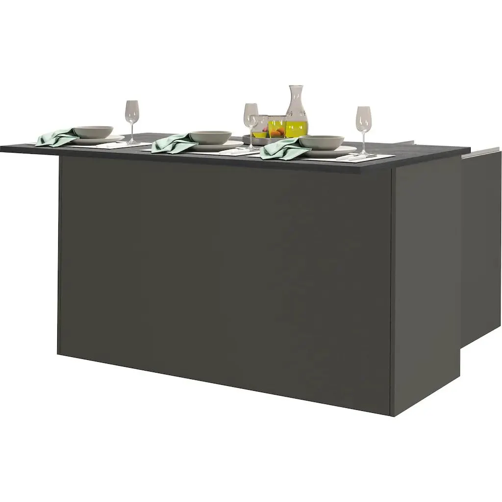 Kochstation Küche »KS-Sole, Kücheninsel«, Breite 155 cm, 3 Türen