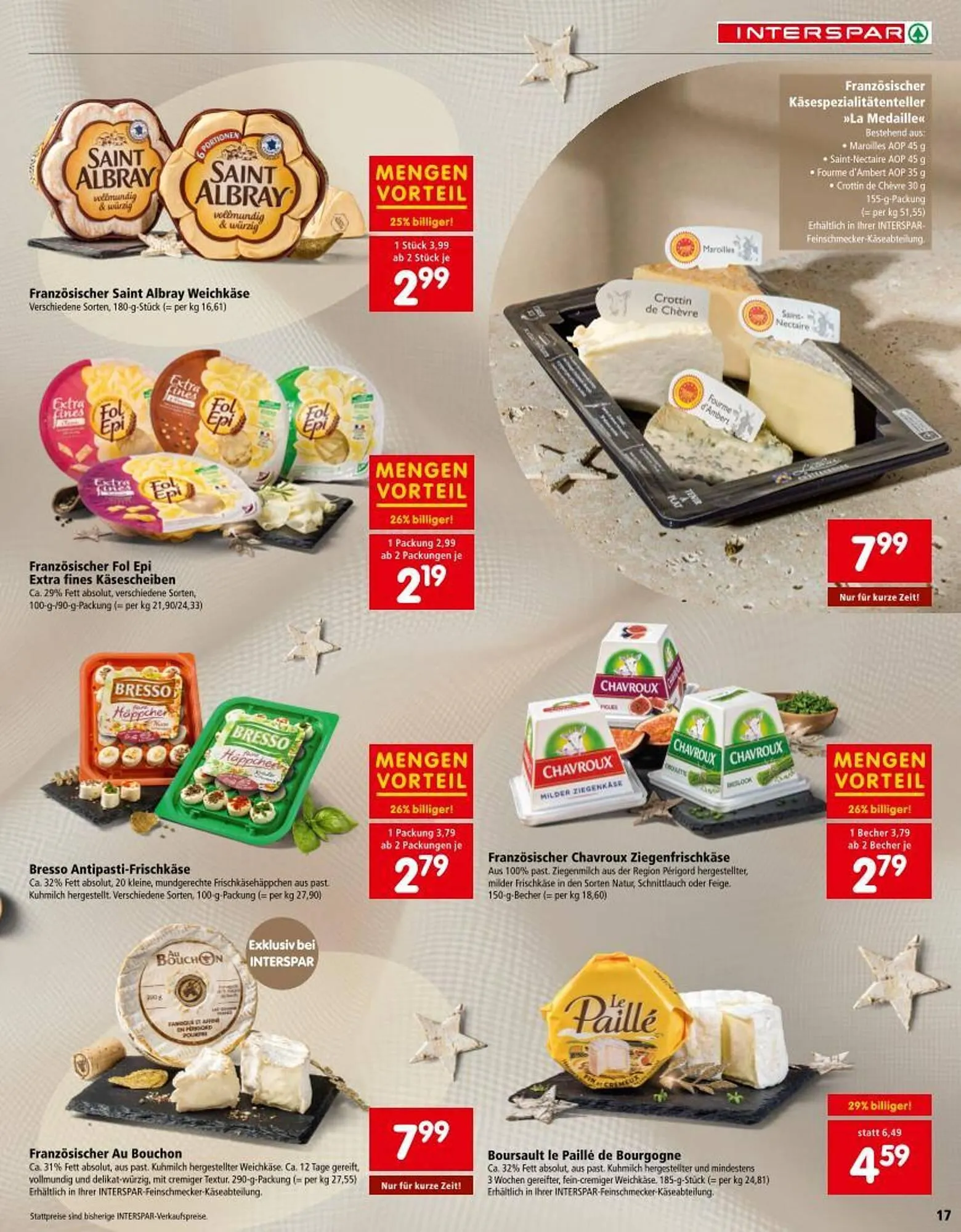 Interspar Flugblatt von 20. November bis 31. Dezember 2025 - Flugblätt seite  17