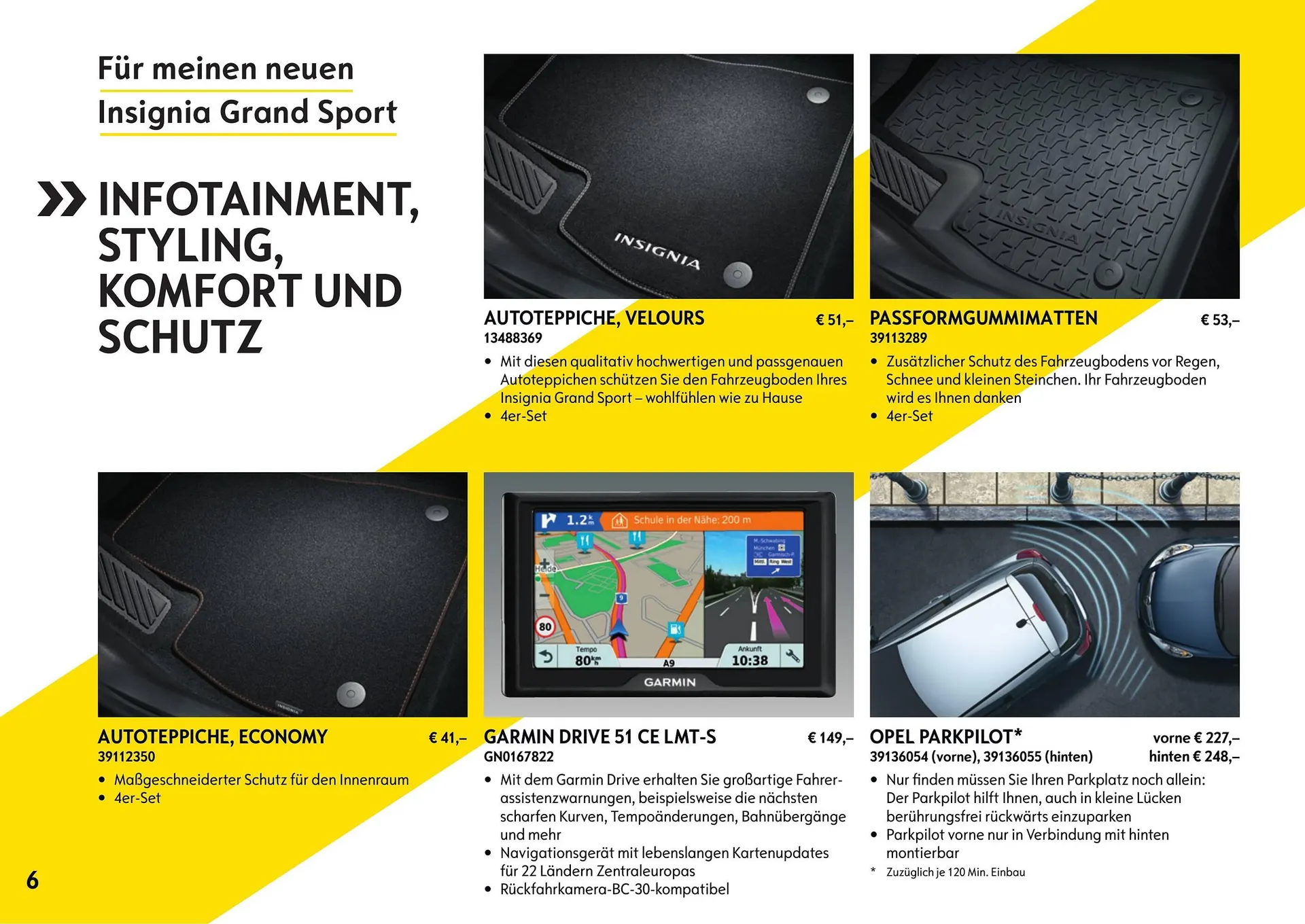 Opel Insignia Flugblatt von 16. Mai bis 15. Mai 2025 - Flugblätt seite 6