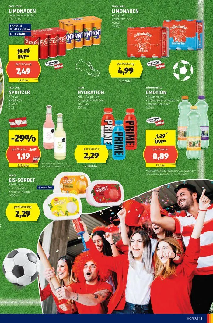 Blättern Sie online im HOFER Flugblatt von 19. Juni bis 3. Juli 2024 - Flugblätt seite 15