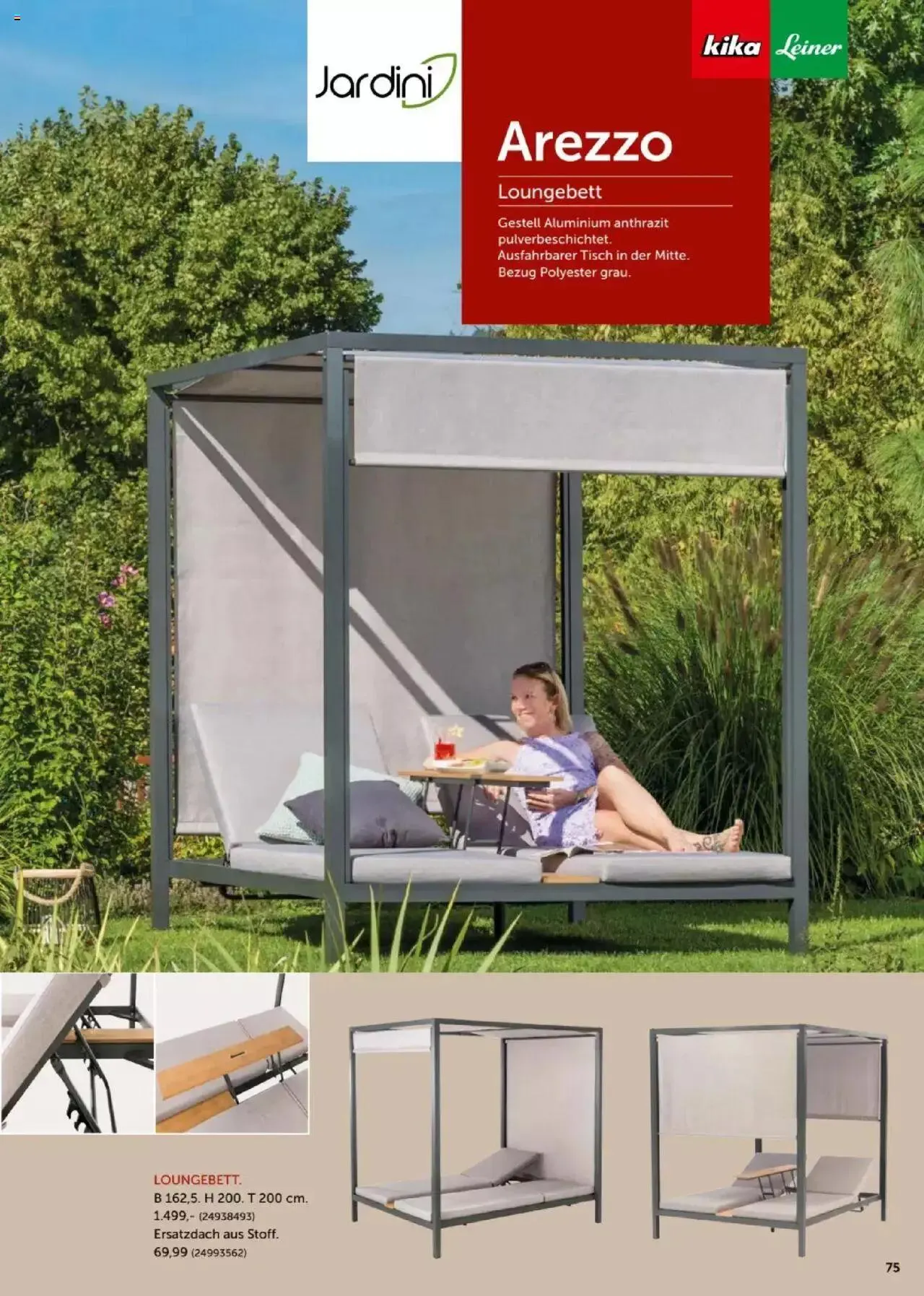 Leiner Garten Katalog 2024 von 4. März bis 30. September 2024 - Flugblätt seite 75