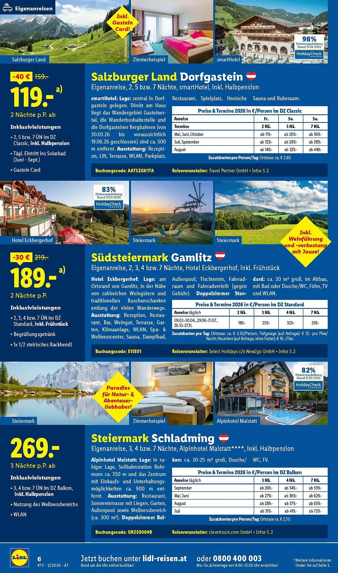 Lidl Flugblatt von 14. Februar bis 15. März 2026 - Flugblätt seite 6