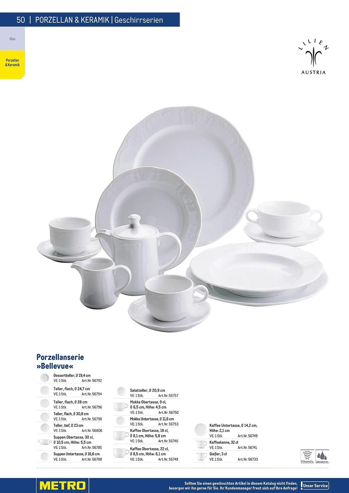 Metro Flugblatt von 25. März bis 31. Dezember 2026 - Flugblätt seite 50