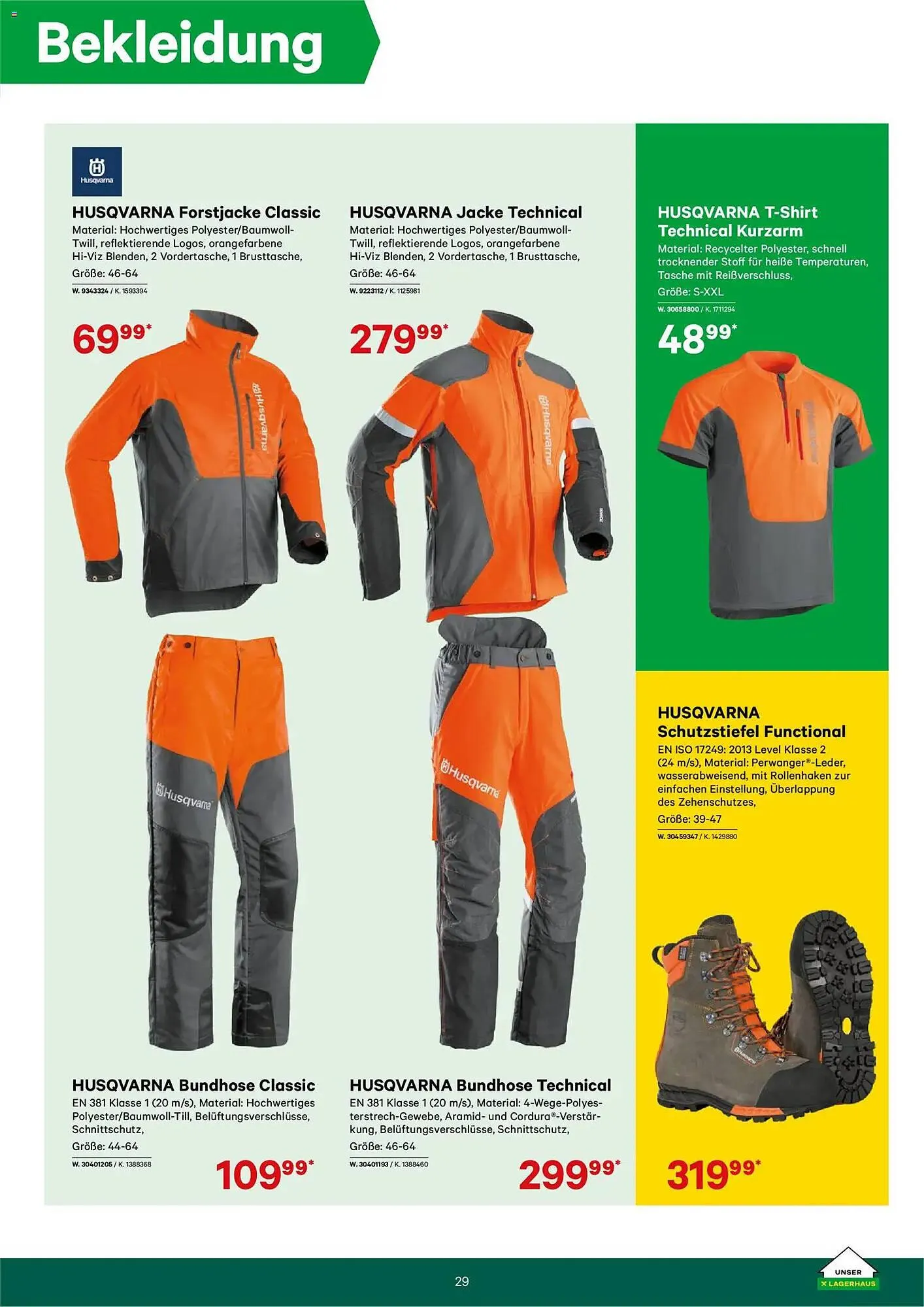 Lagerhaus Flugblatt von 5. November bis 31. Dezember 2025 - Flugblätt seite 29