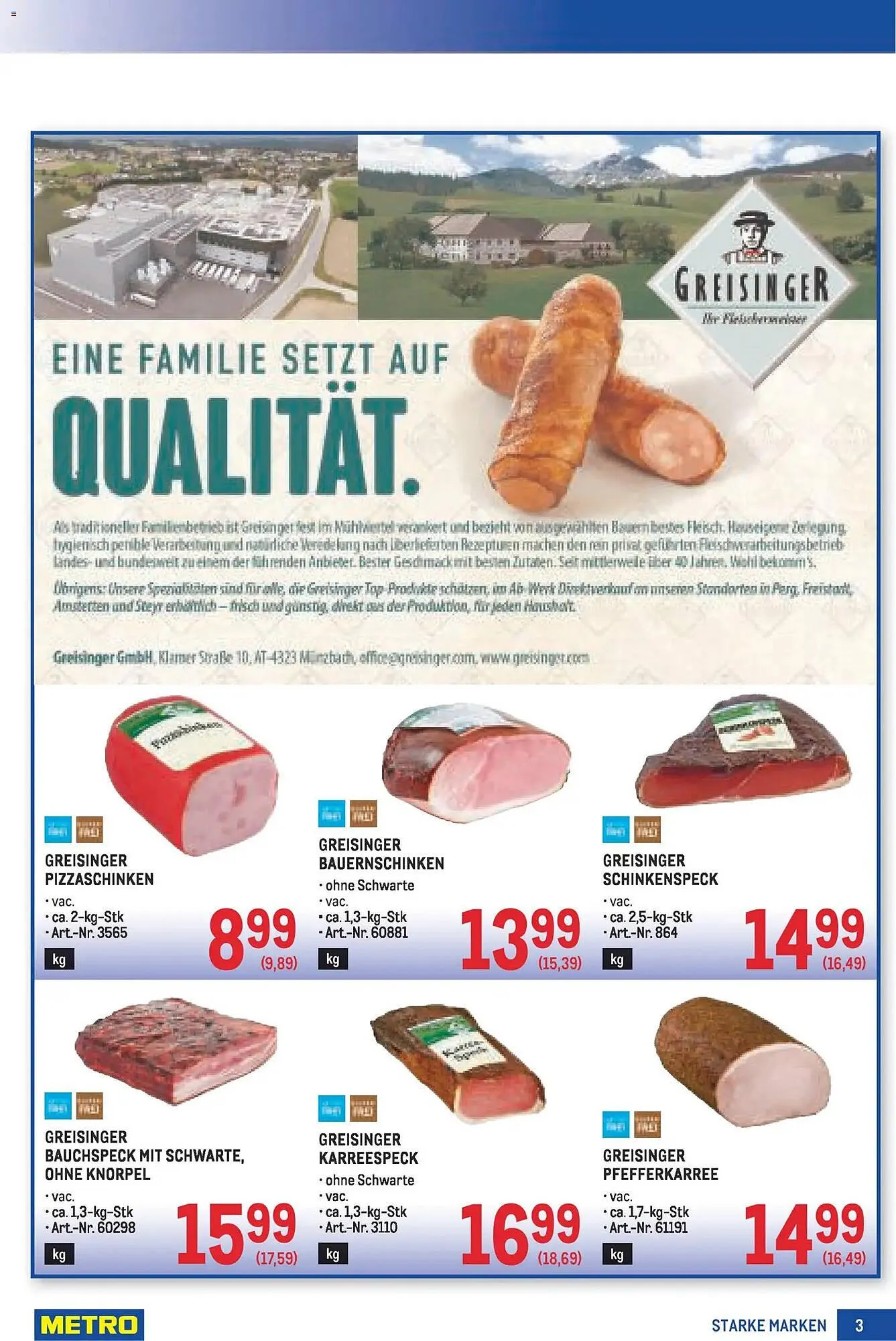 Metro Flugblatt von 13. November bis 26. November 2025 - Flugblätt seite  3