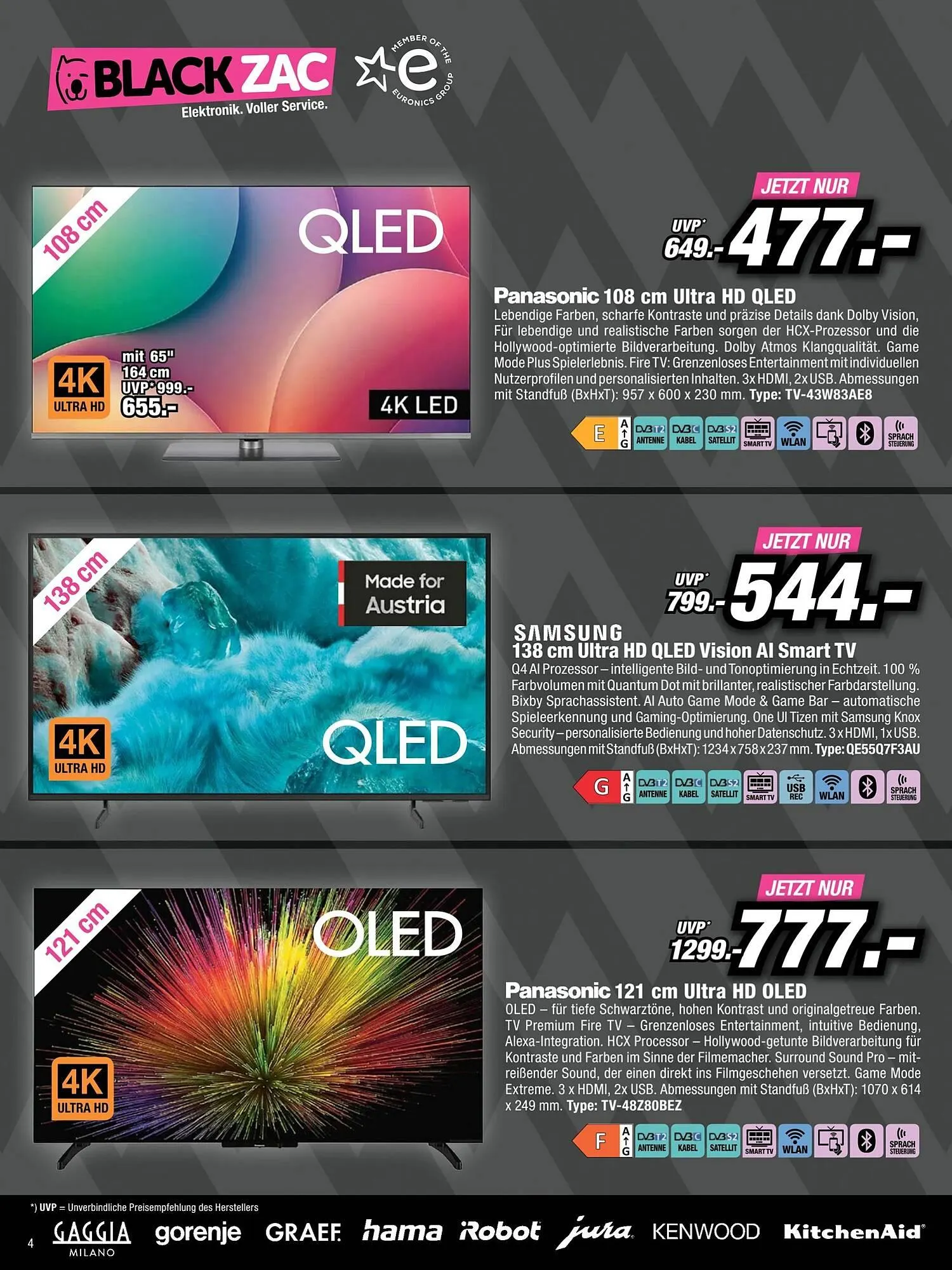 Red Zac Flugblatt von 23. November bis 11. Dezember 2025 - Flugblätt seite  4