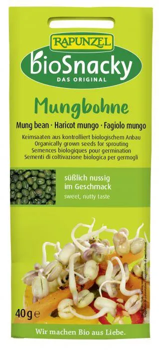 Rapunzel Mungbohne bioSnacky 40g