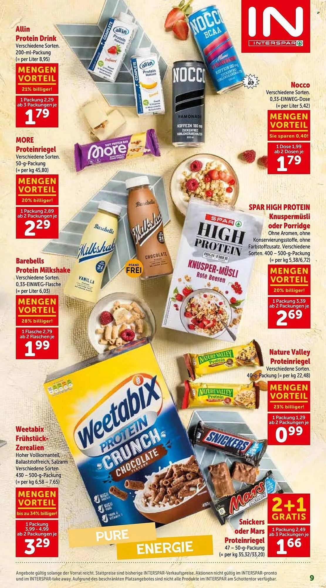 Interspar Flugblatt von 15. Jänner bis 28. Jänner 2026 - Flugblätt seite  9