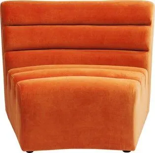 Sofa Element Wave Orange