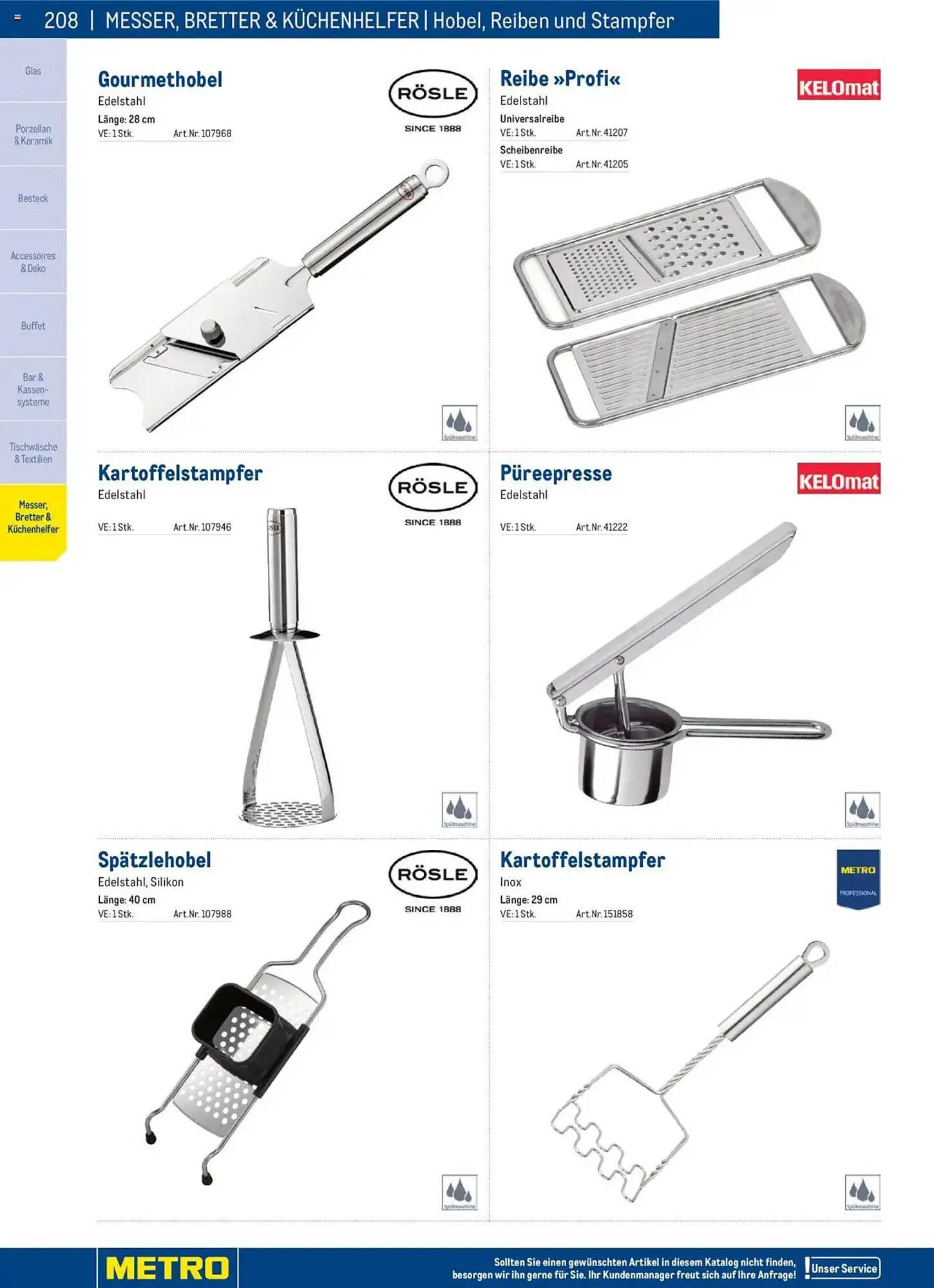 Metro Flugblatt von 2. Dezember bis 31. Dezember 2025 - Flugblätt seite  208