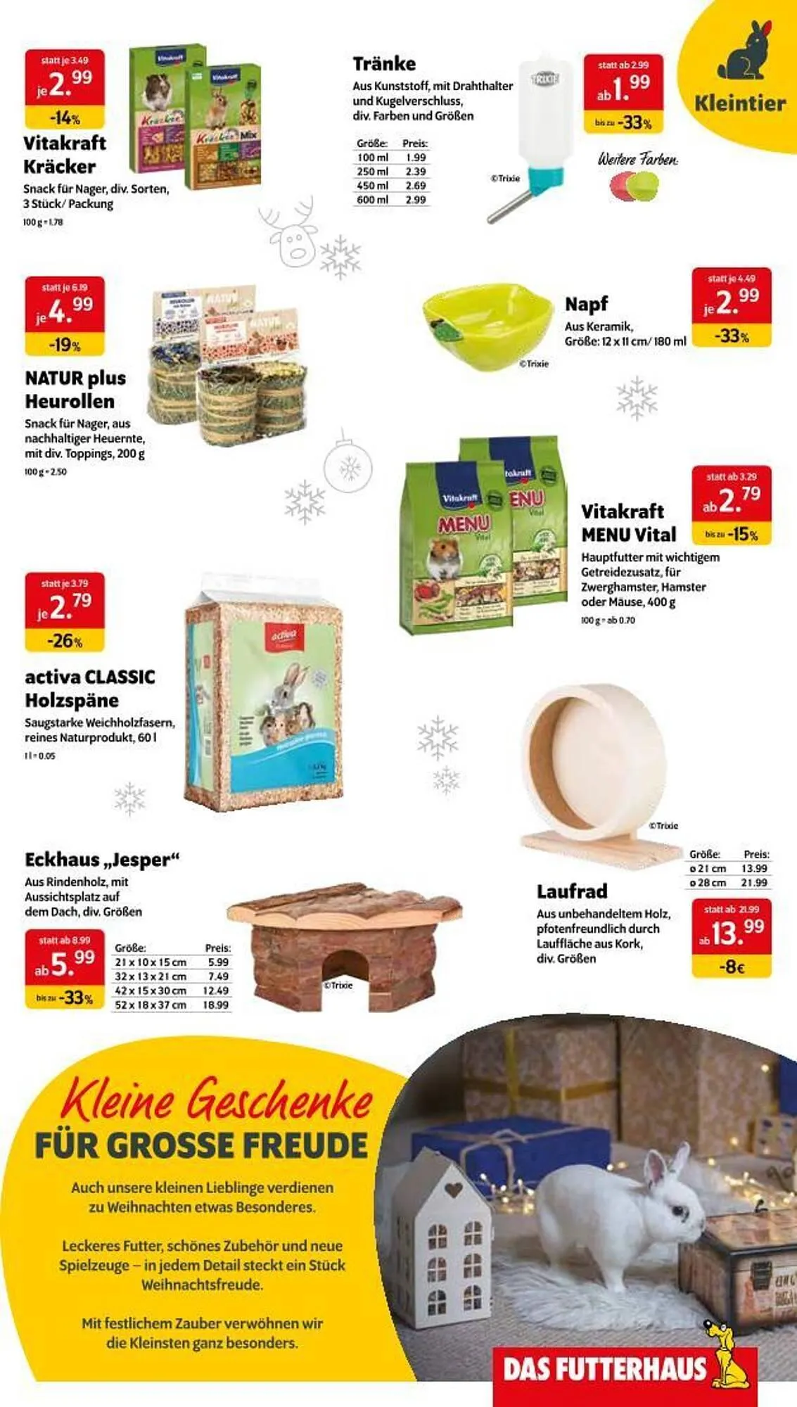 Das Futterhaus Prospekt von 1. Dezember bis 6. Dezember 2025 - Flugblätt seite 11