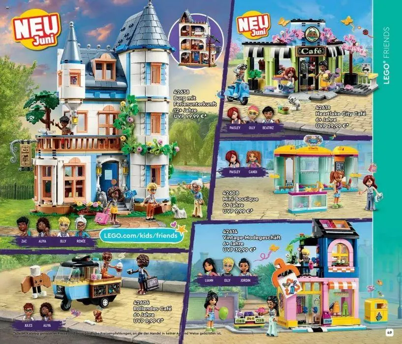 Lego Juni-Dezember 2024 von 14. Juni bis 31. Dezember 2024 - Flugblätt seite  49