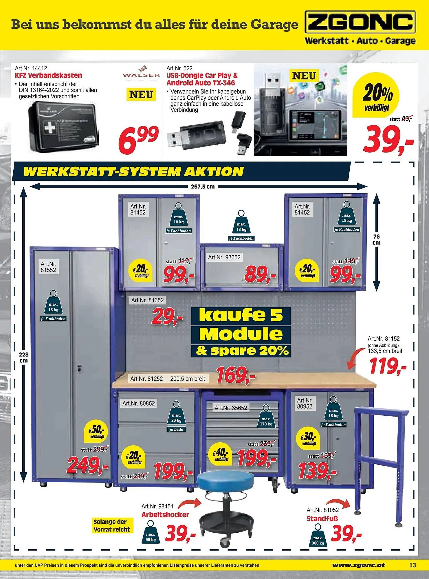 Zgonc Flugblatt von 15. Dezember bis 31. Dezember 2025 - Flugblätt seite 13