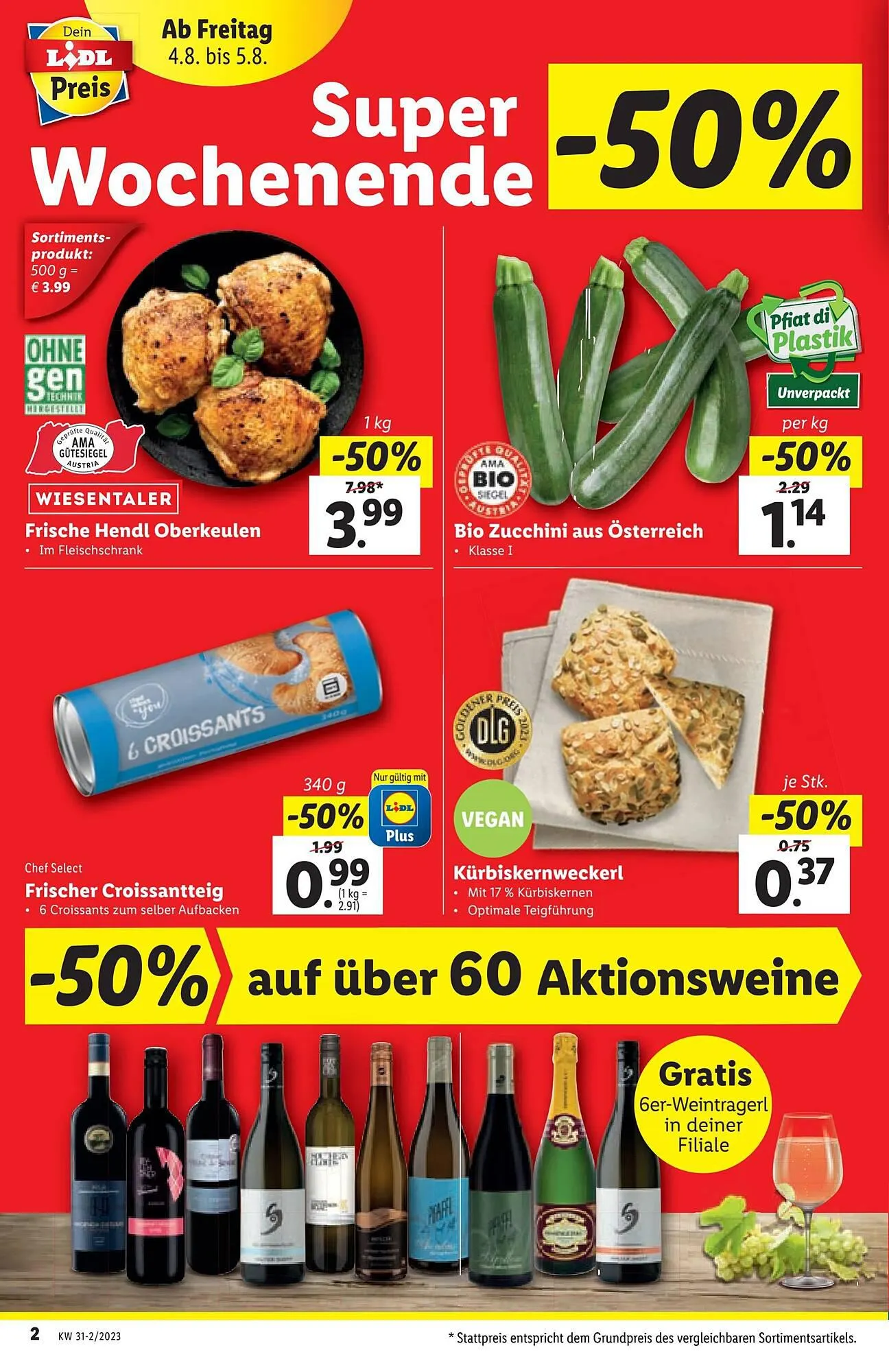 Lidl Flugblatt von 2. August bis 9. August 2023 - Flugblätt seite 2