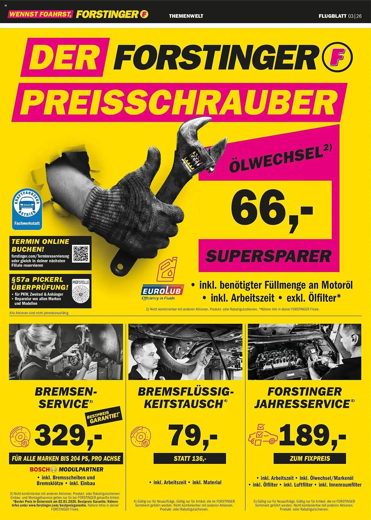 Forstinger Flugblatt von 25. Februar bis 14. März 2026 - Flugblätt seite  4