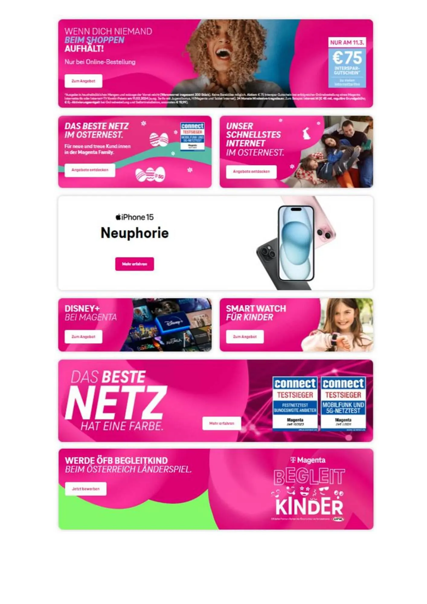 Magenta Flugblatt von 11. März bis 17. März 2024 - Flugblätt seite  