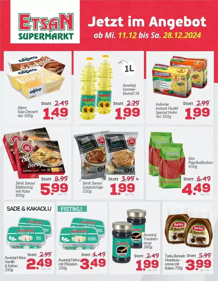 ETSAN Aktuelle Angebote von 28. Dezember bis 11. Jänner 2025 - Flugblätt seite 4