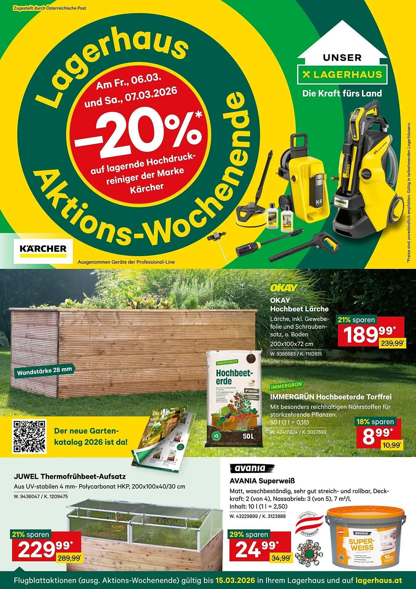 Lagerhaus Flugblatt von 2. März bis 16. März 2026 - Flugblätt seite  1