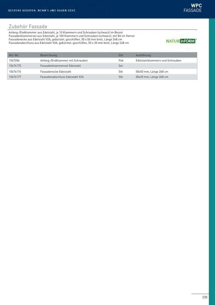 Galabau 2024/25 von 5. Juni bis 31. Dezember 2025 - Flugblätt seite 232
