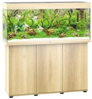 JUWEL Rio 240 Liter LED Aquarium- Schrankkombination helles Holz