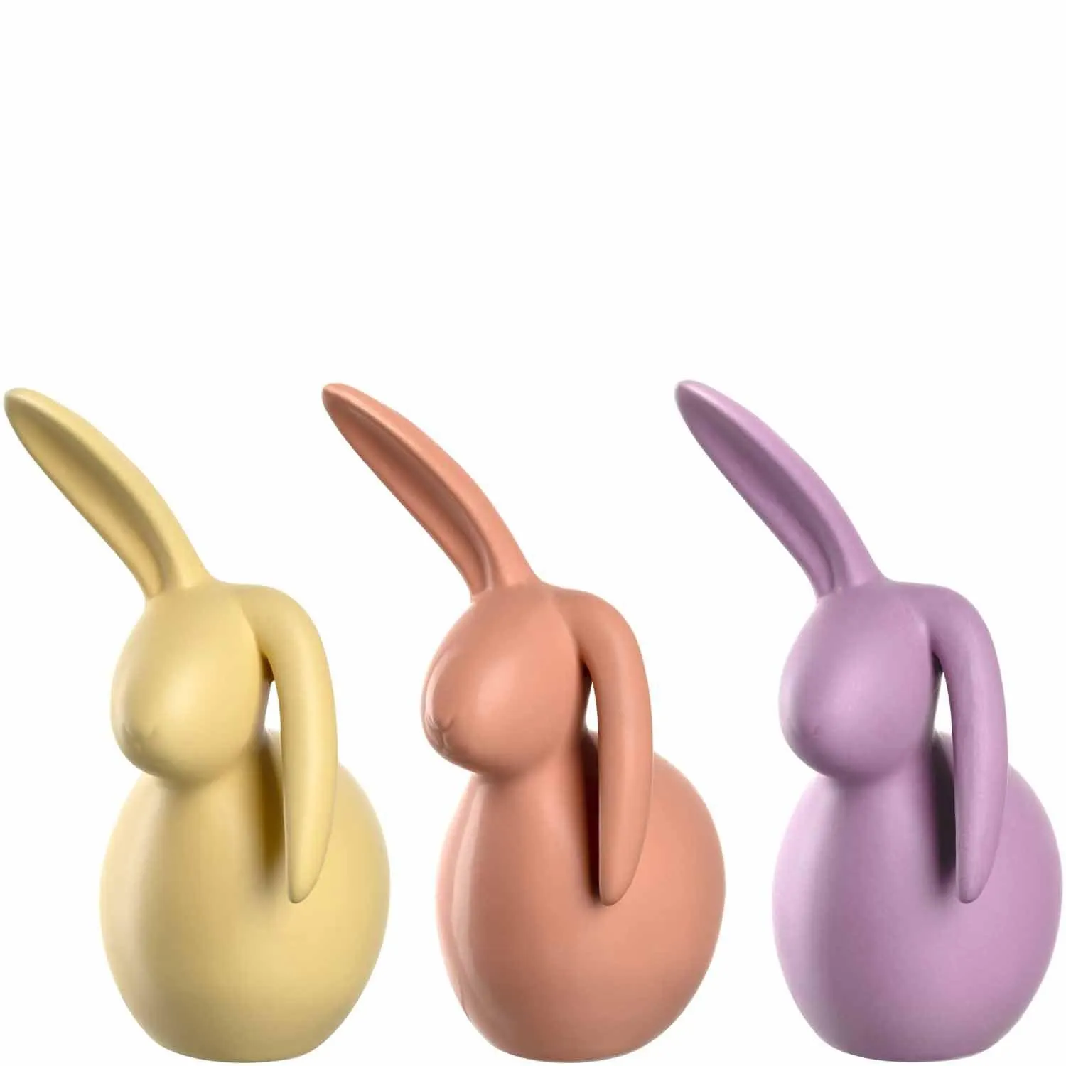 Hase 14 Schlappohr farbig sortiert LUMINOSA 3er-Set