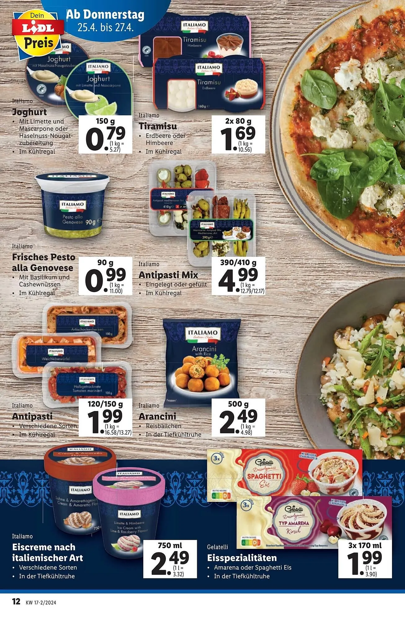 Lidl Flugblatt von 24. April bis 30. April 2024 - Flugblätt seite 12
