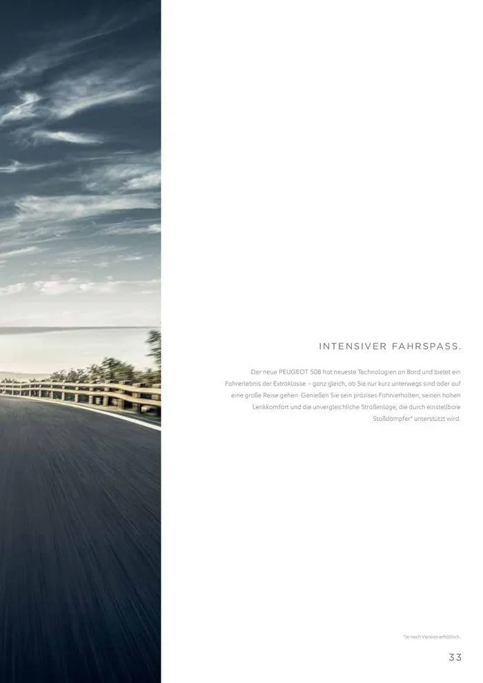 Der Neue Peugeot 508 von 12. Juni bis 12. Juni 2024 - Flugblätt seite  33