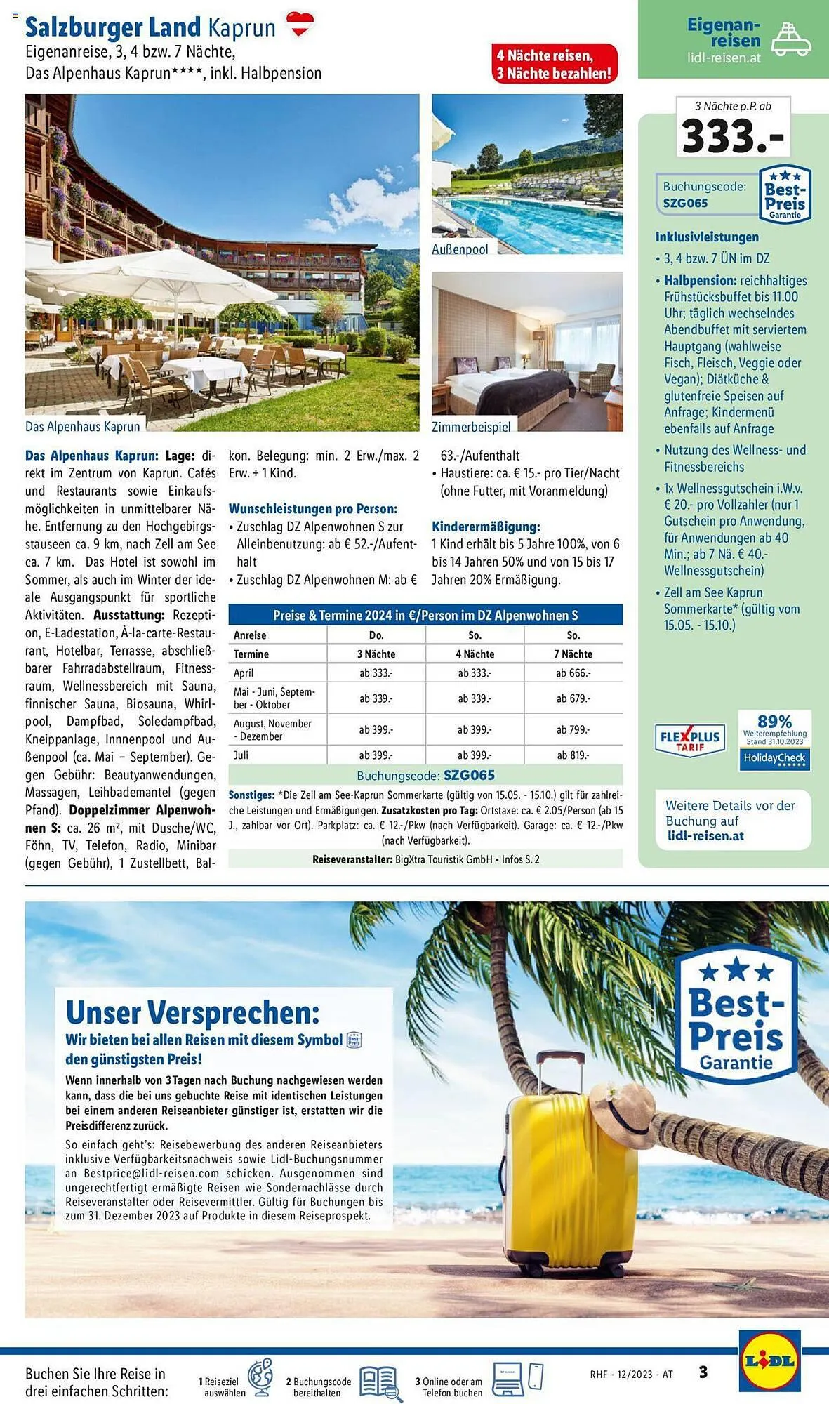 Lidl Flugblatt von 29. November bis 30. Dezember 2023 - Flugblätt seite 3