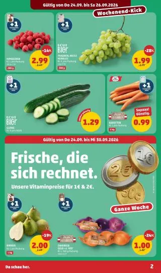 PENNY Flugblatt von 24. September bis 30. September 2026 - Flugblätt seite  2