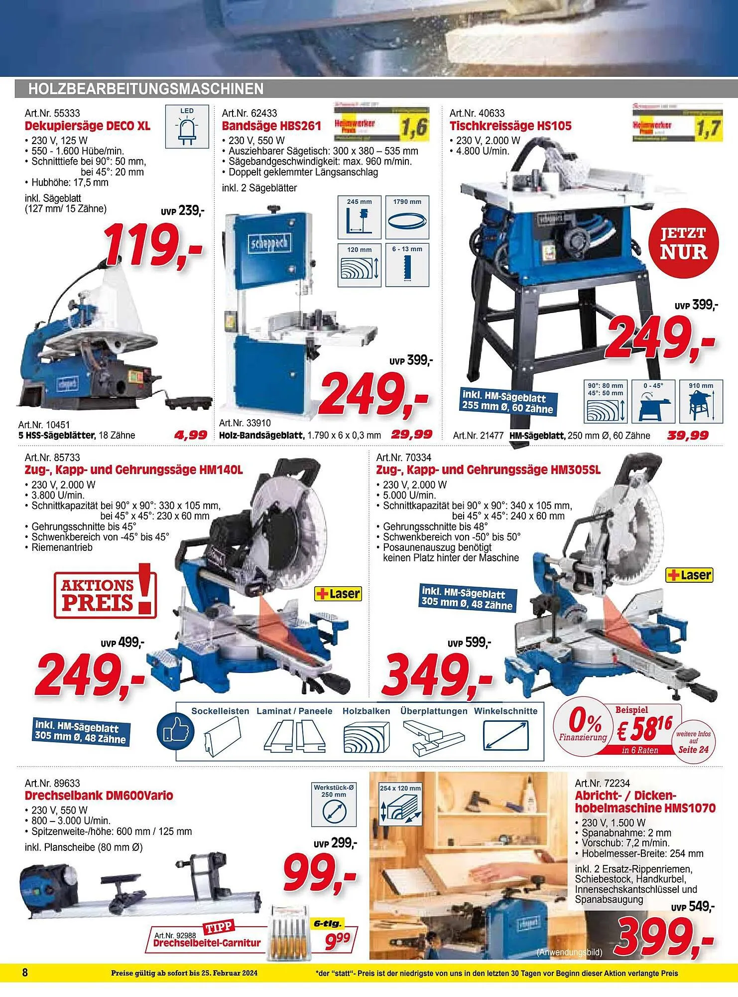 Zgonc Flugblatt von 31. Jänner bis 25. Februar 2024 - Flugblätt seite 8