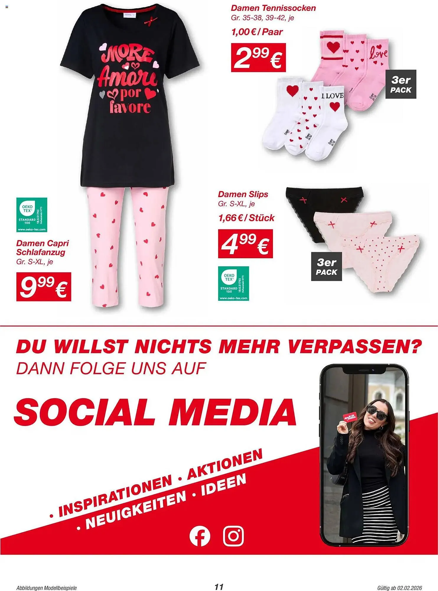 KiK Prospekt von 2. Februar bis 22. Februar 2026 - Flugblätt seite 11