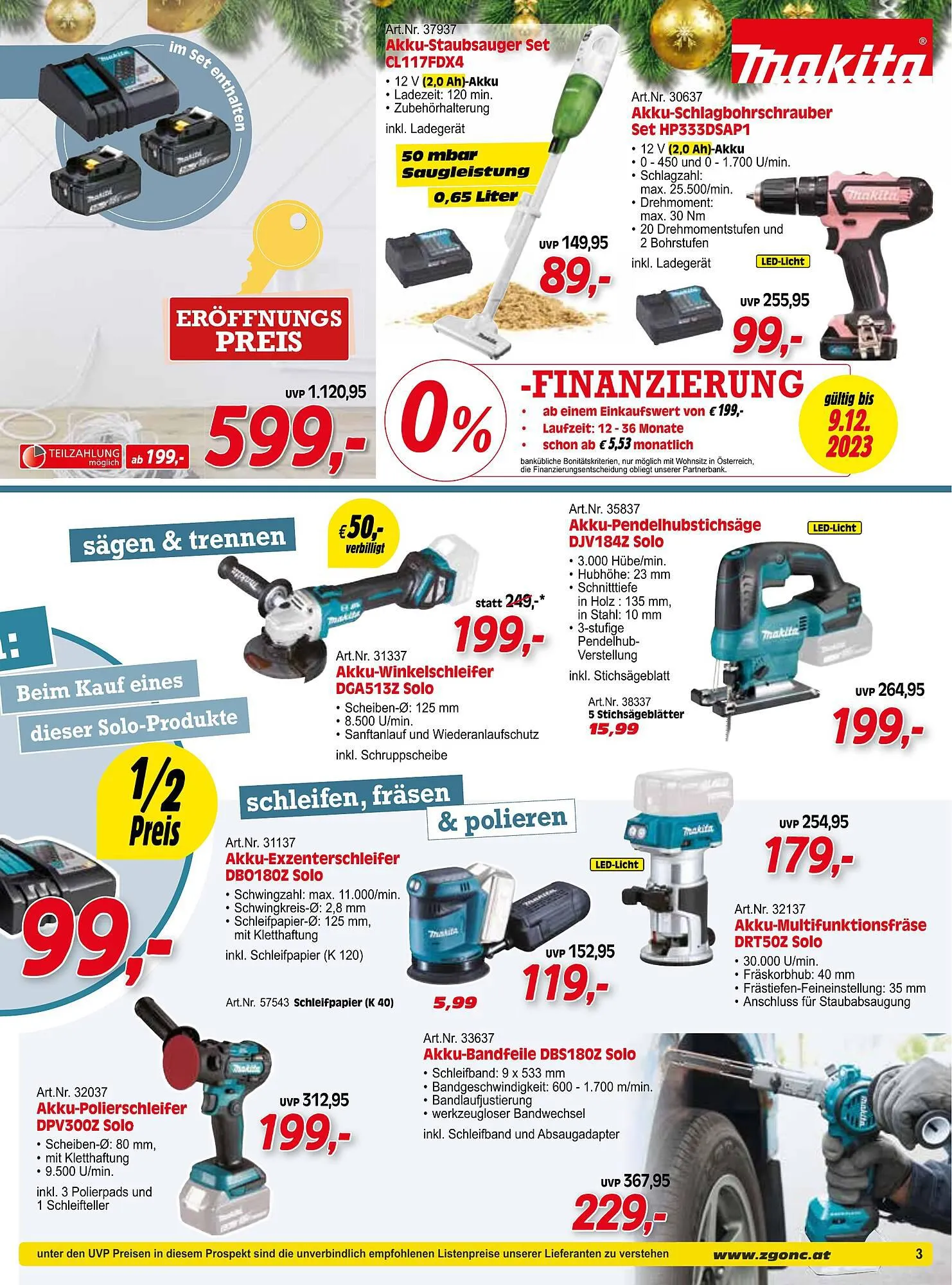 Zgonc Flugblatt von 1. Dezember bis 31. Dezember 2023 - Flugblätt seite 3