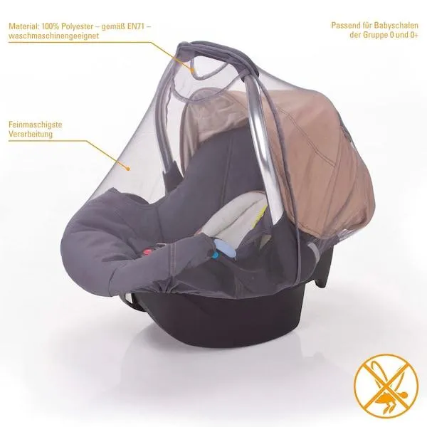 Insektenschutz für Babyschale