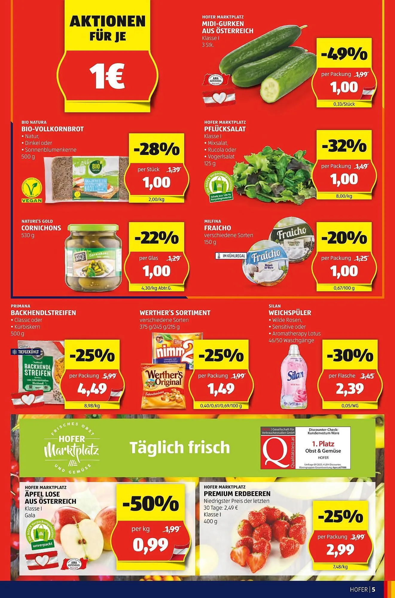 Hofer Flugblatt von 26. April bis 2. Mai 2024 - Flugblätt seite 7