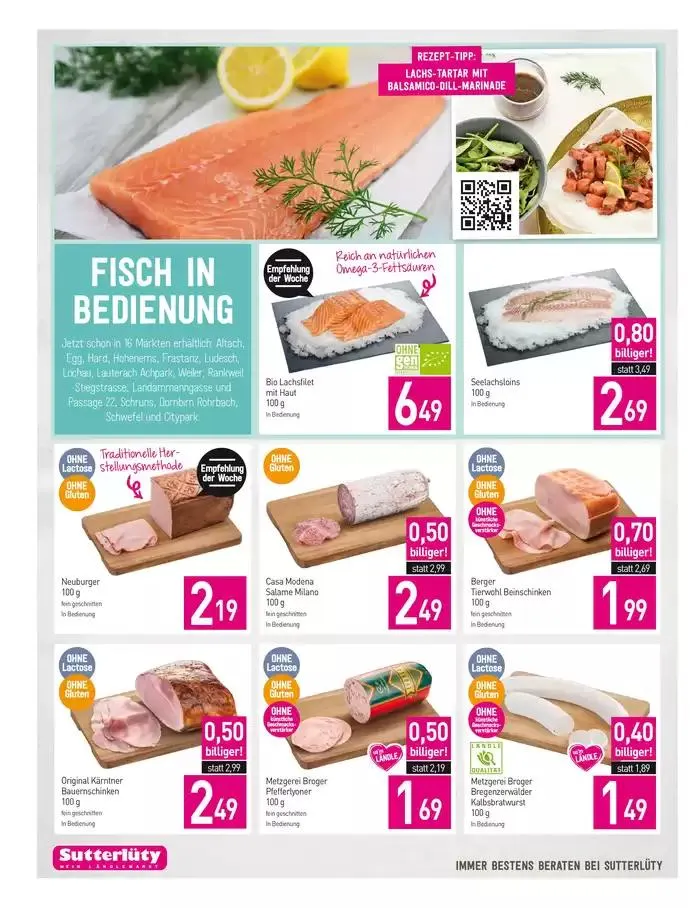 Sutterlüty flugblatt von 16. Jänner bis 22. Jänner 2025 - Flugblätt seite  12