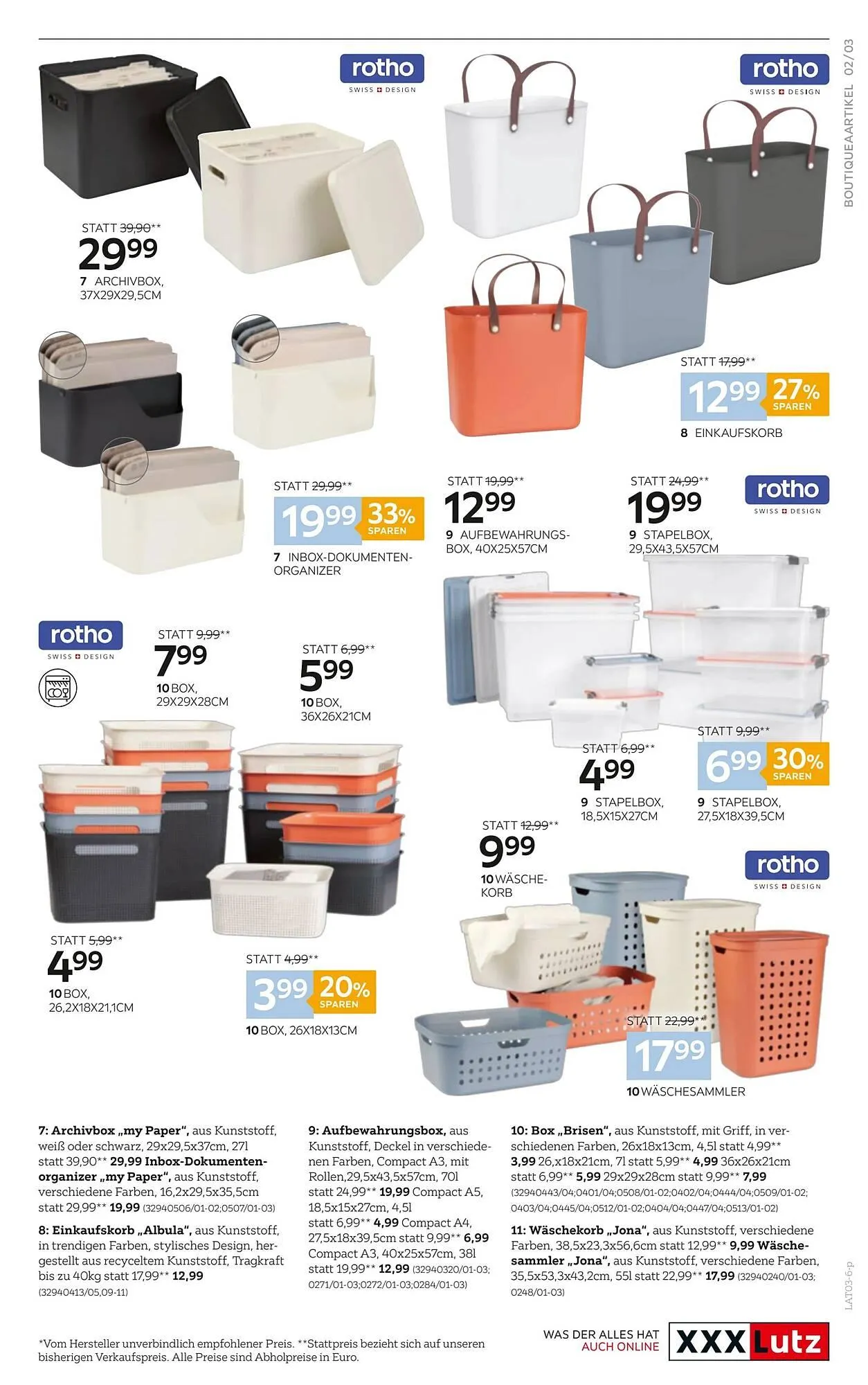 XXXLutz Prospekt von 7. April bis 22. April 2026 - Flugblätt seite  3