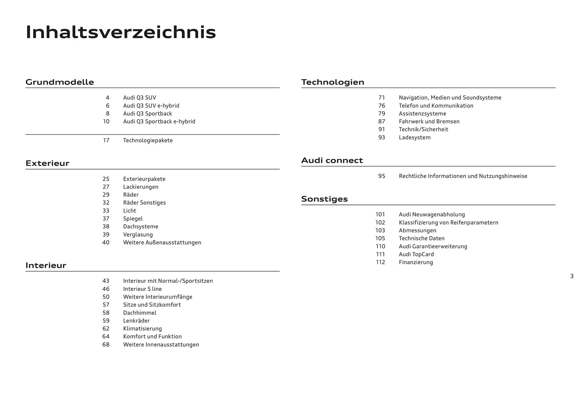 Audi Flugblatt von 20. November bis 22. Juli 2026 - Flugblätt seite  3