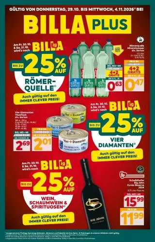 BILLA PLUS Flugblatt - 1