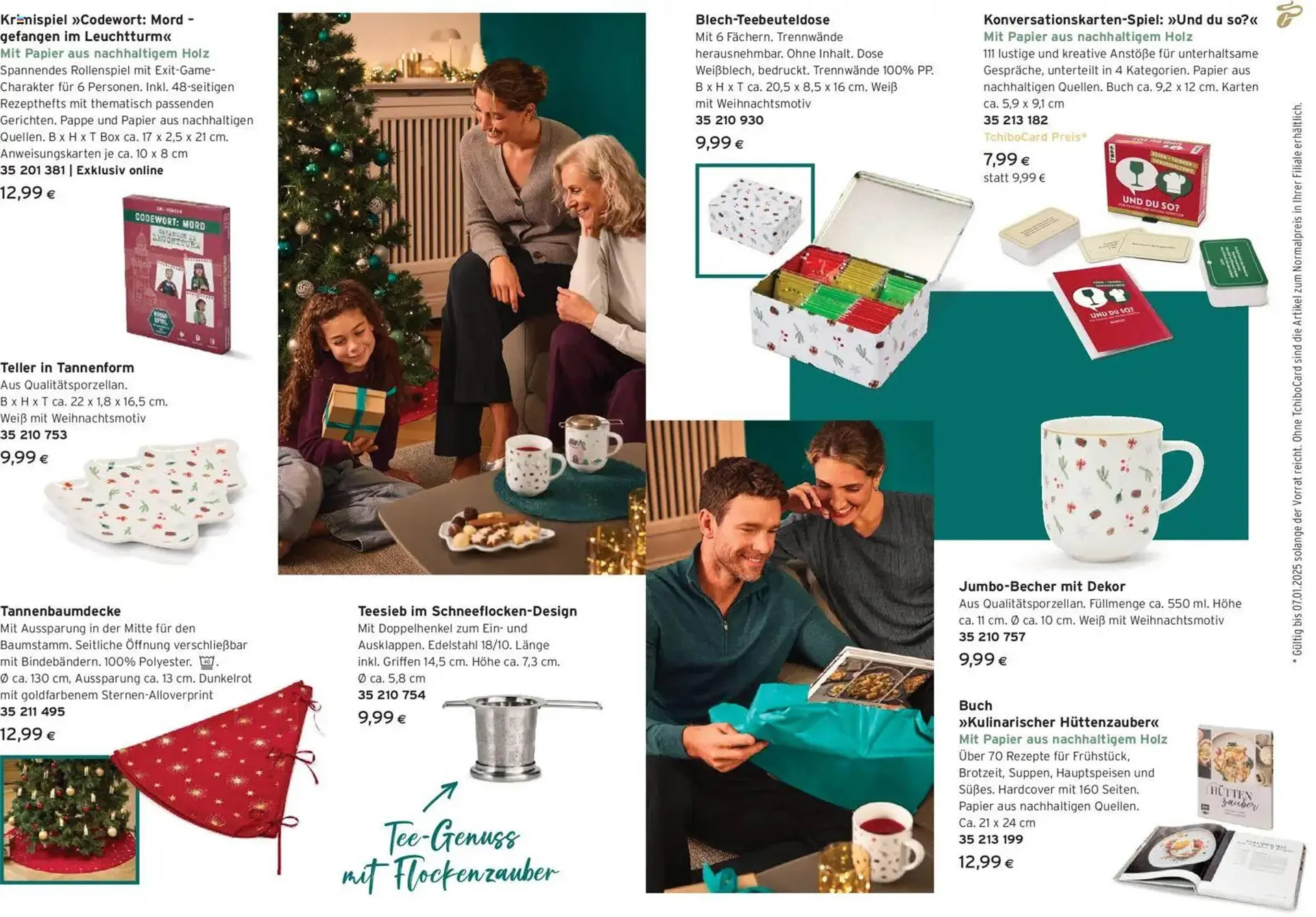 Tchibo Eduscho Flugblatt von 3. Dezember bis 10. Dezember 2025 - Flugblätt seite  19