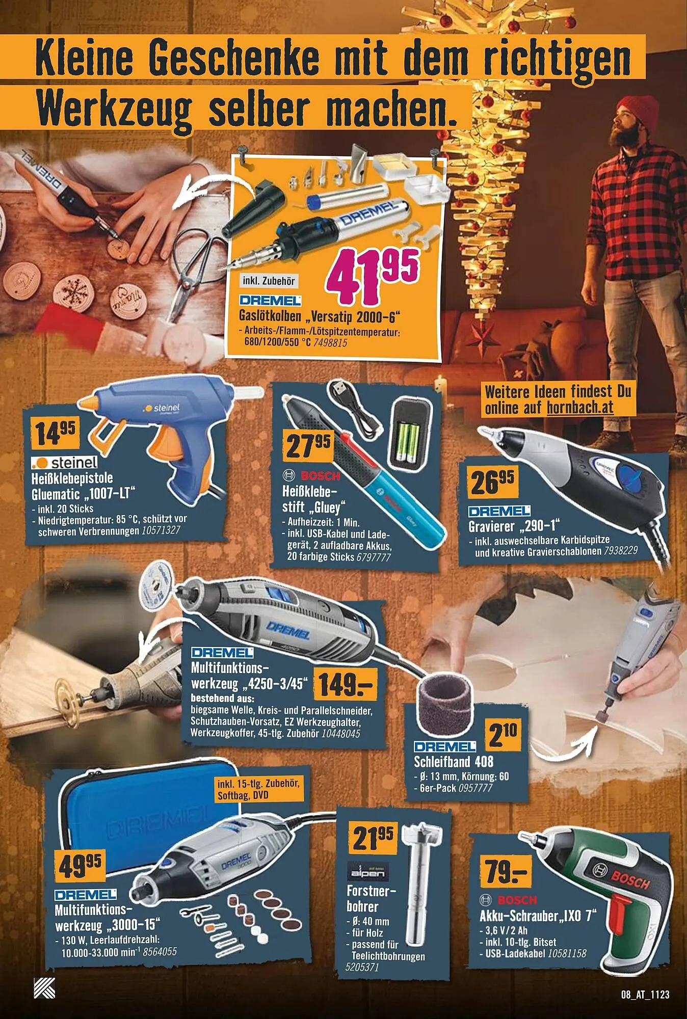 Hornbach Flugblatt von 19. November bis 19. Dezember 2023 - Flugblätt seite 8