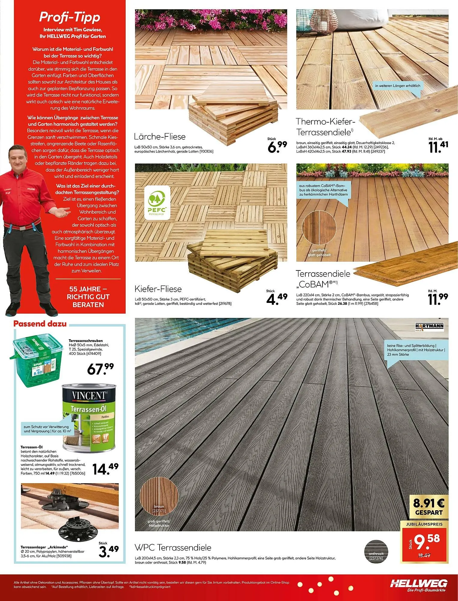 Hellweg Prospekt von 2. April bis 9. April 2026 - Flugblätt seite  21