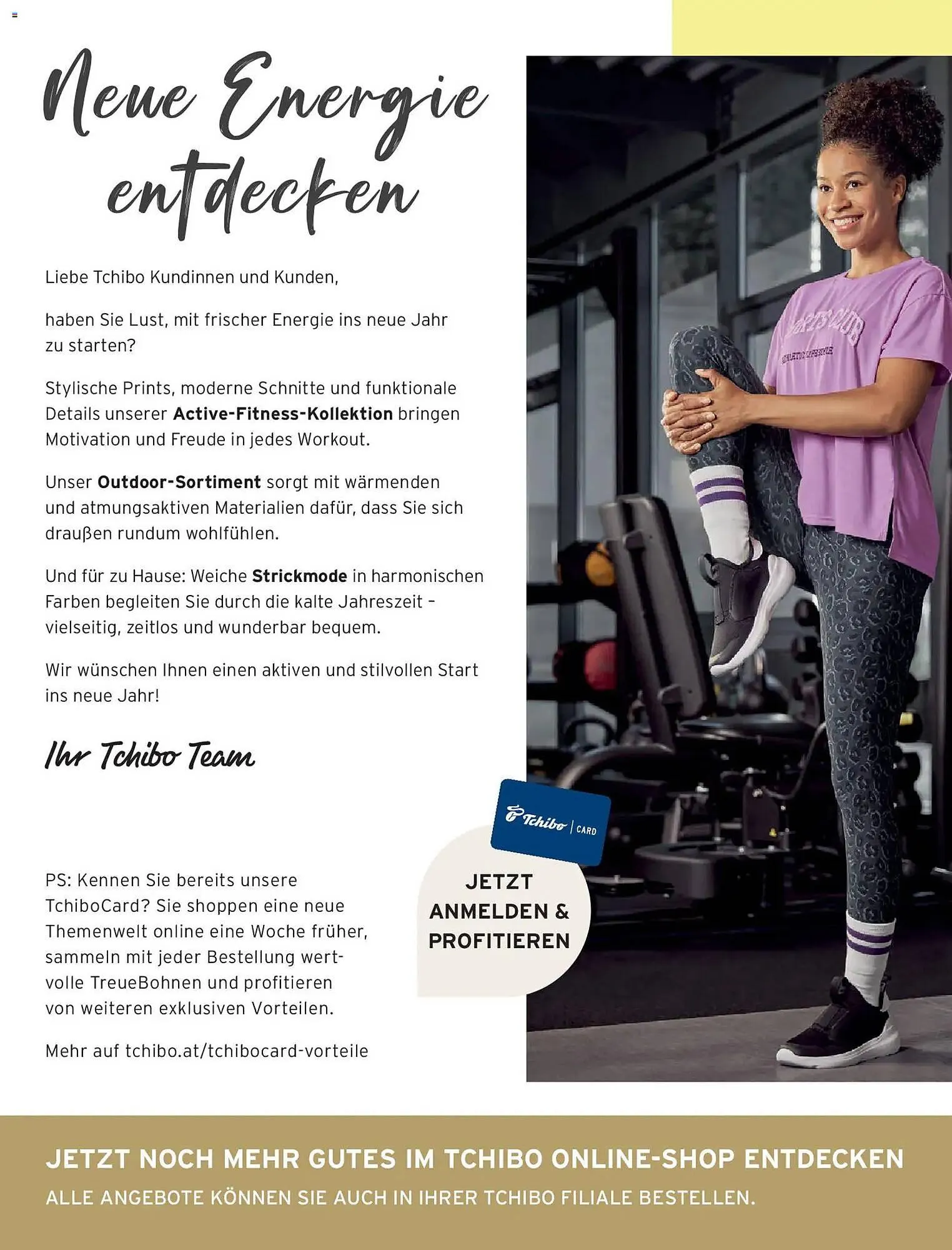 Tchibo Eduscho Flugblatt von 1. Jänner bis 31. Jänner 2026 - Flugblätt seite  2